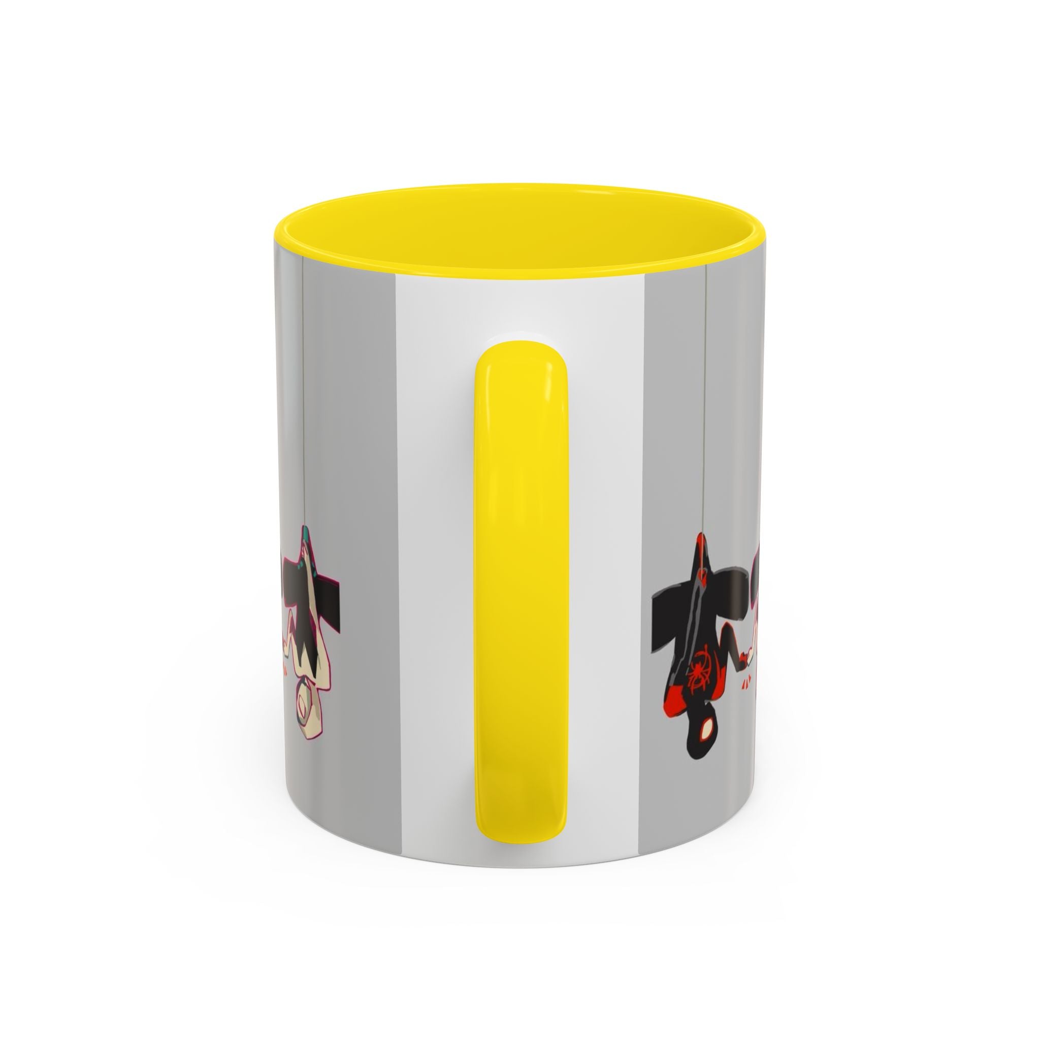 Hanging Penguin Accent Coffee Mug — Cute Couple Birds 11/15oz