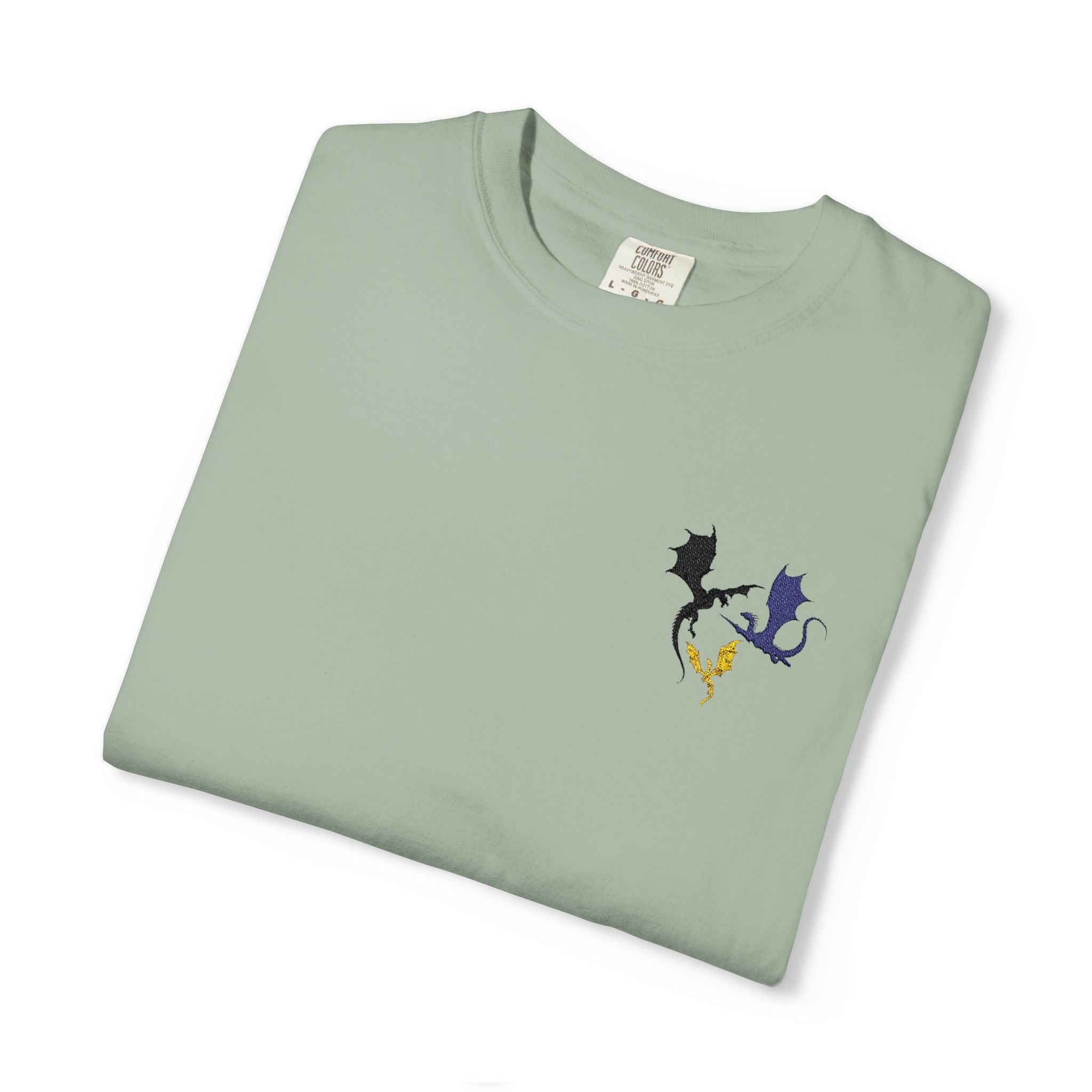 Cute Cat Paw Heart T‑Shirt — Minimalist Chest Pocket Kitty Design