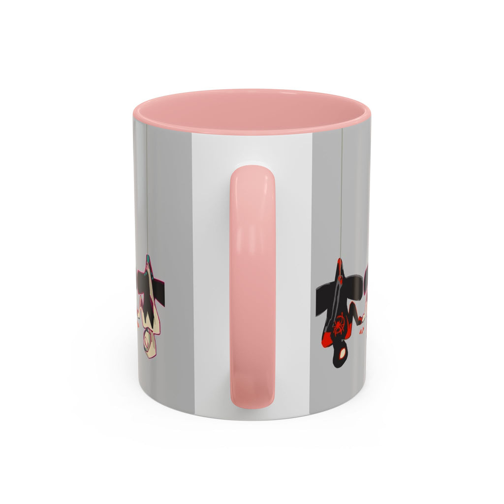 Hanging Penguin Accent Coffee Mug — Cute Couple Birds 11/15oz
