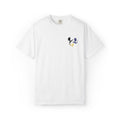 Cute Cat Paw Heart T‑Shirt — Minimalist Chest Pocket Kitty Design