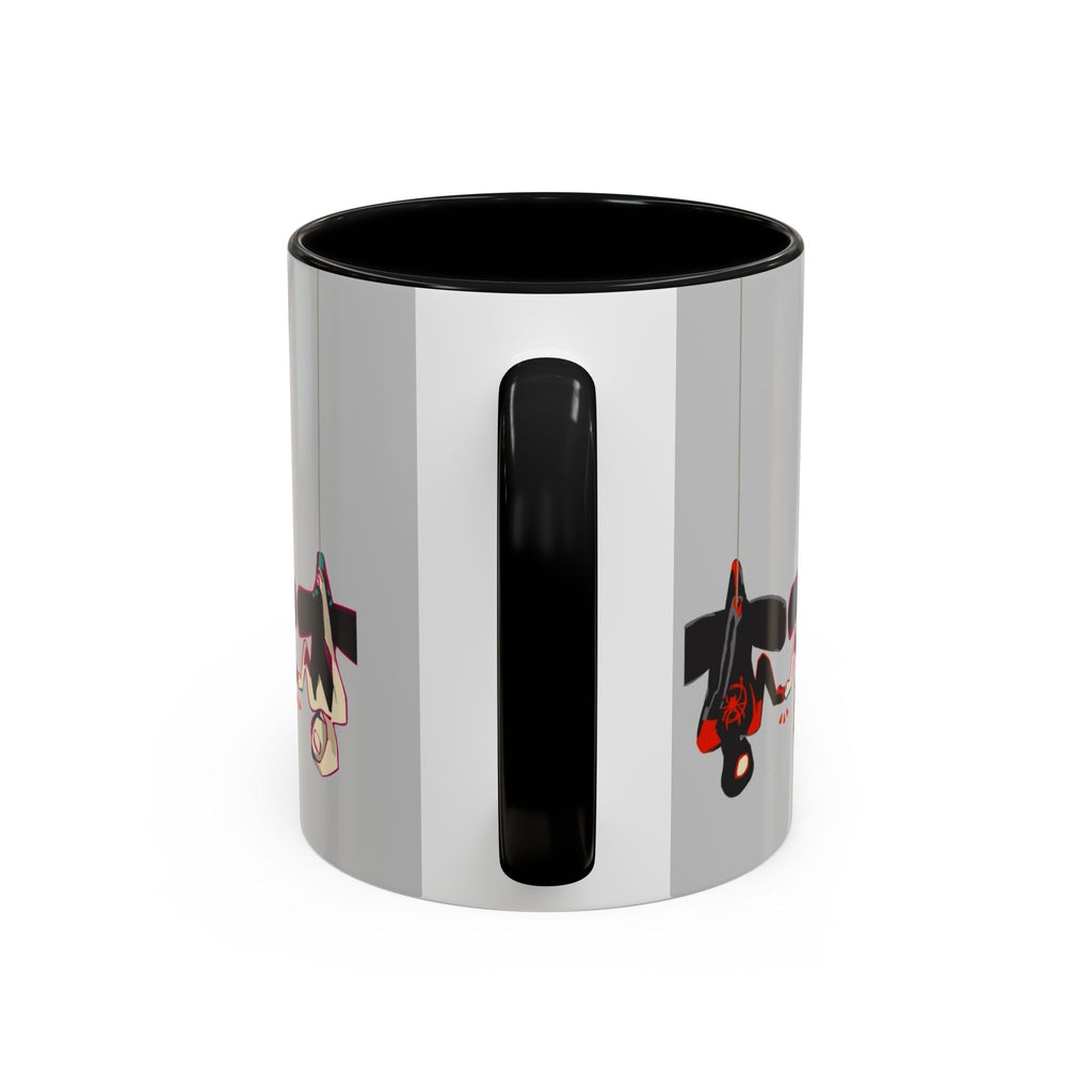 Hanging Penguin Accent Coffee Mug — Cute Couple Birds 11/15oz