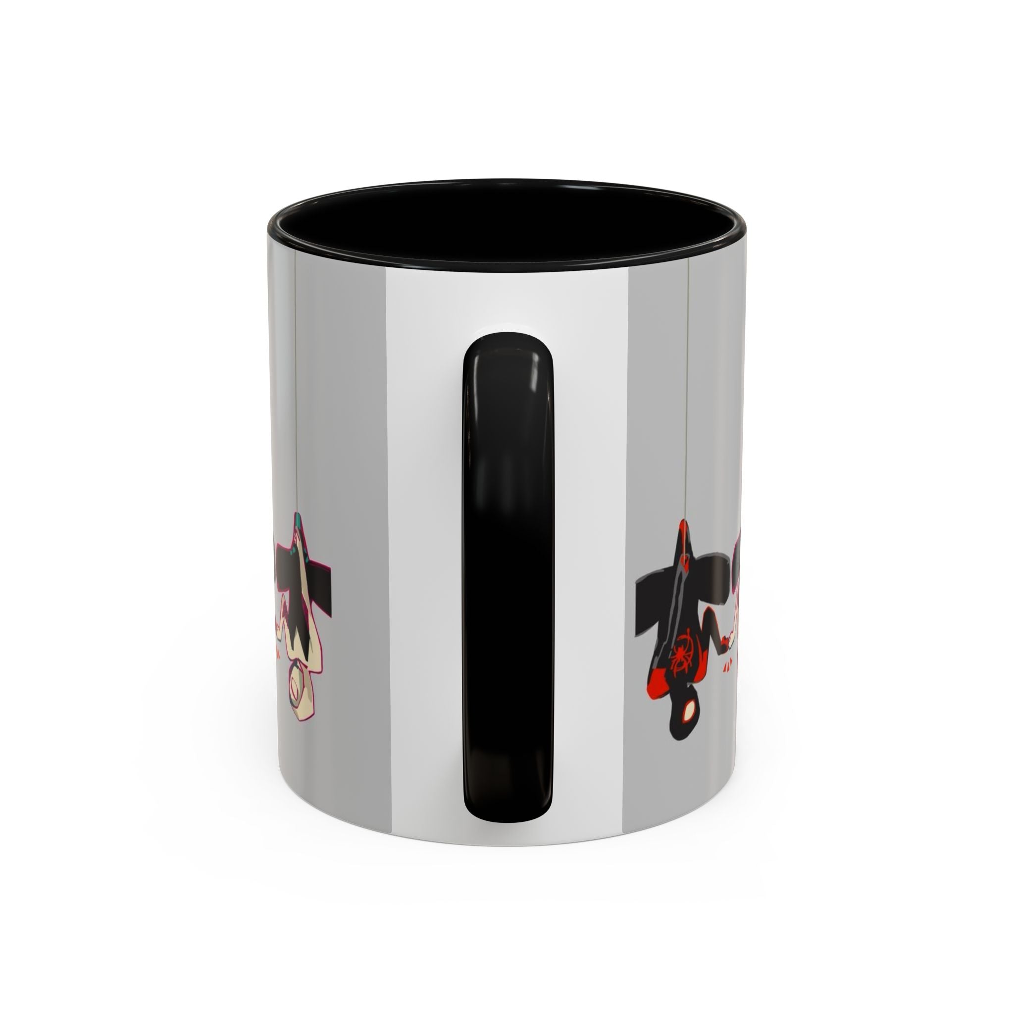 Hanging Penguin Accent Coffee Mug — Cute Couple Birds 11/15oz