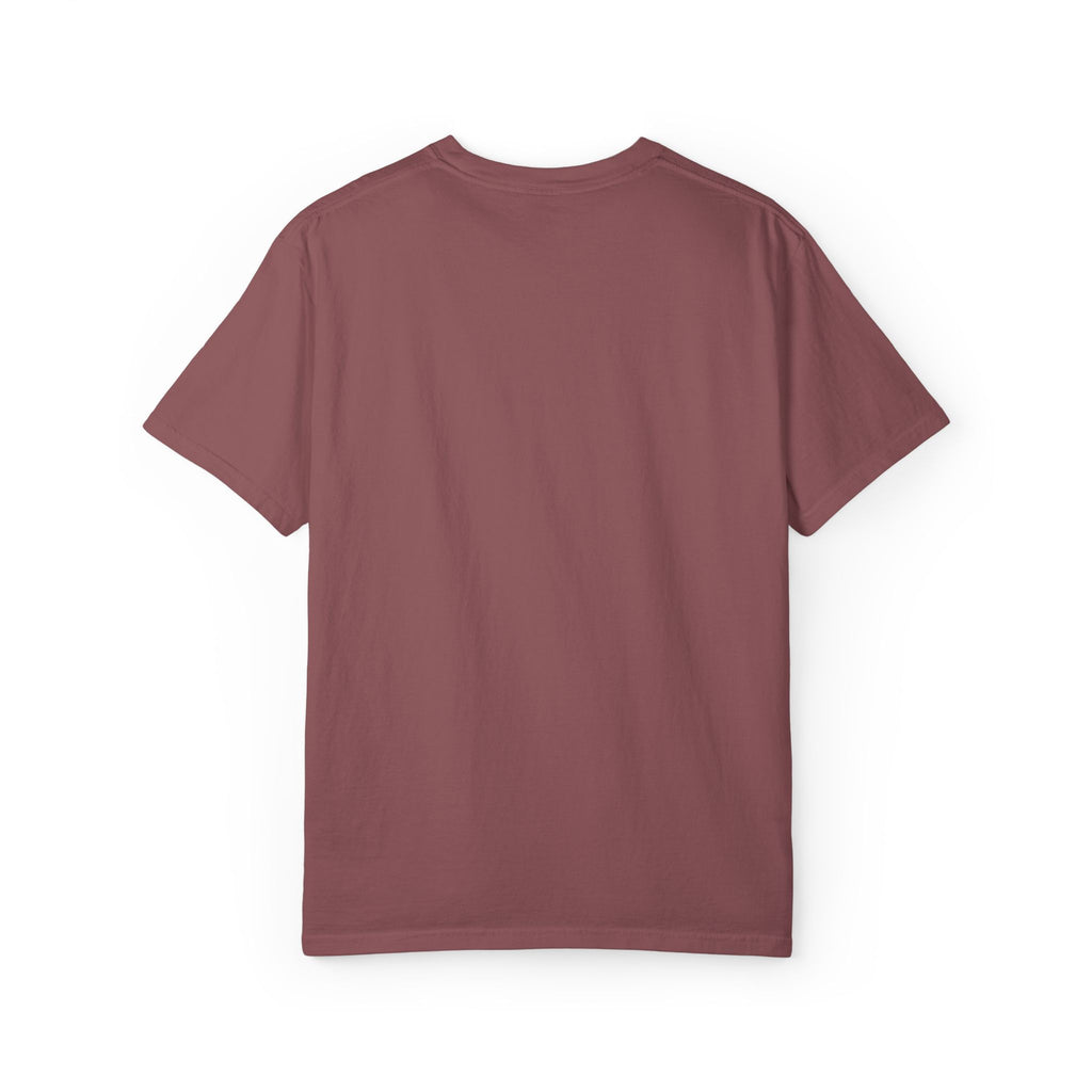 Cute Cat Paw Heart T‑Shirt — Minimalist Chest Pocket Kitty Design