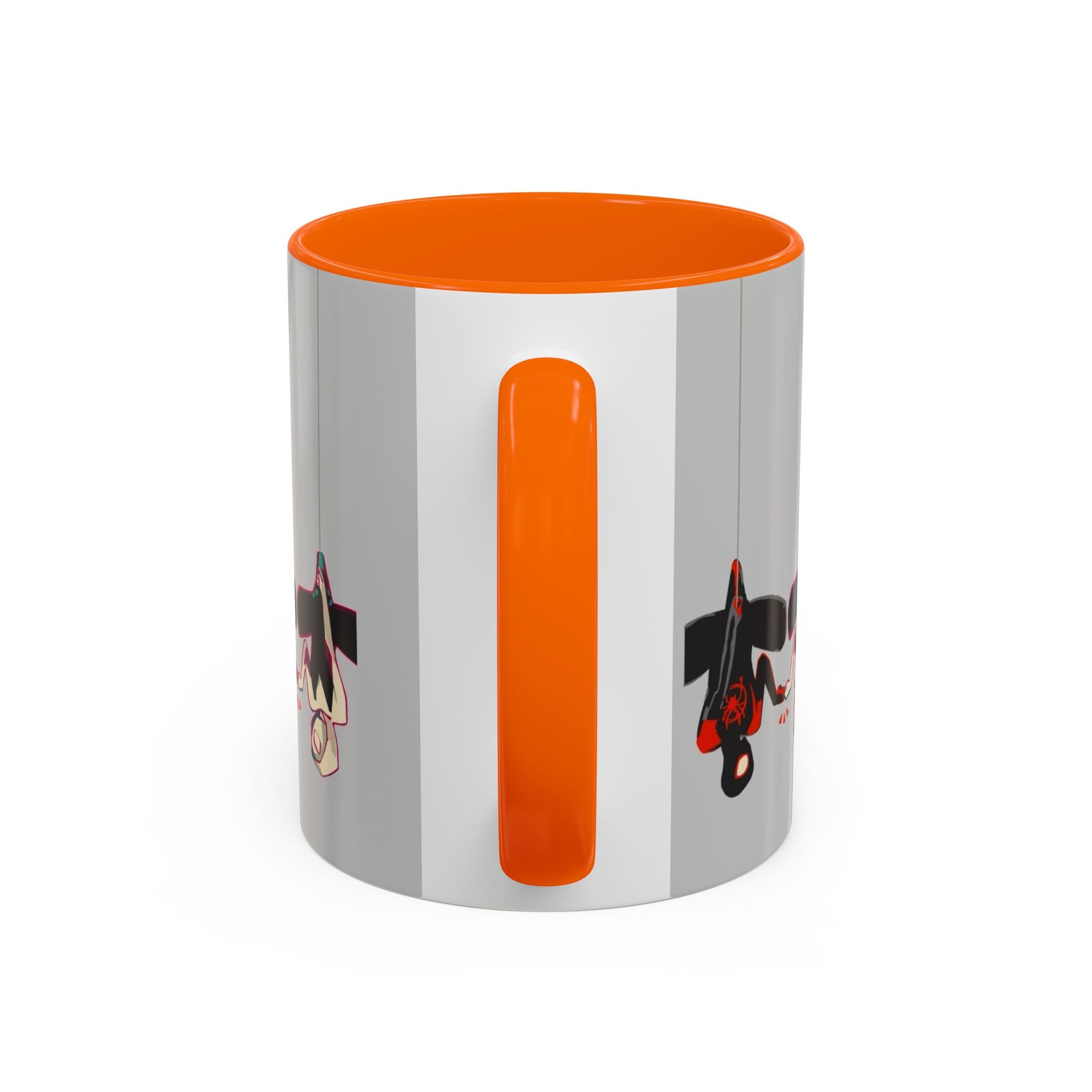Hanging Penguin Accent Coffee Mug — Cute Couple Birds 11/15oz