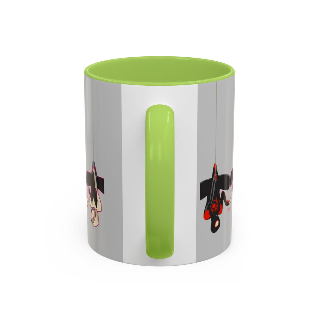 Hanging Penguin Accent Coffee Mug — Cute Couple Birds 11/15oz