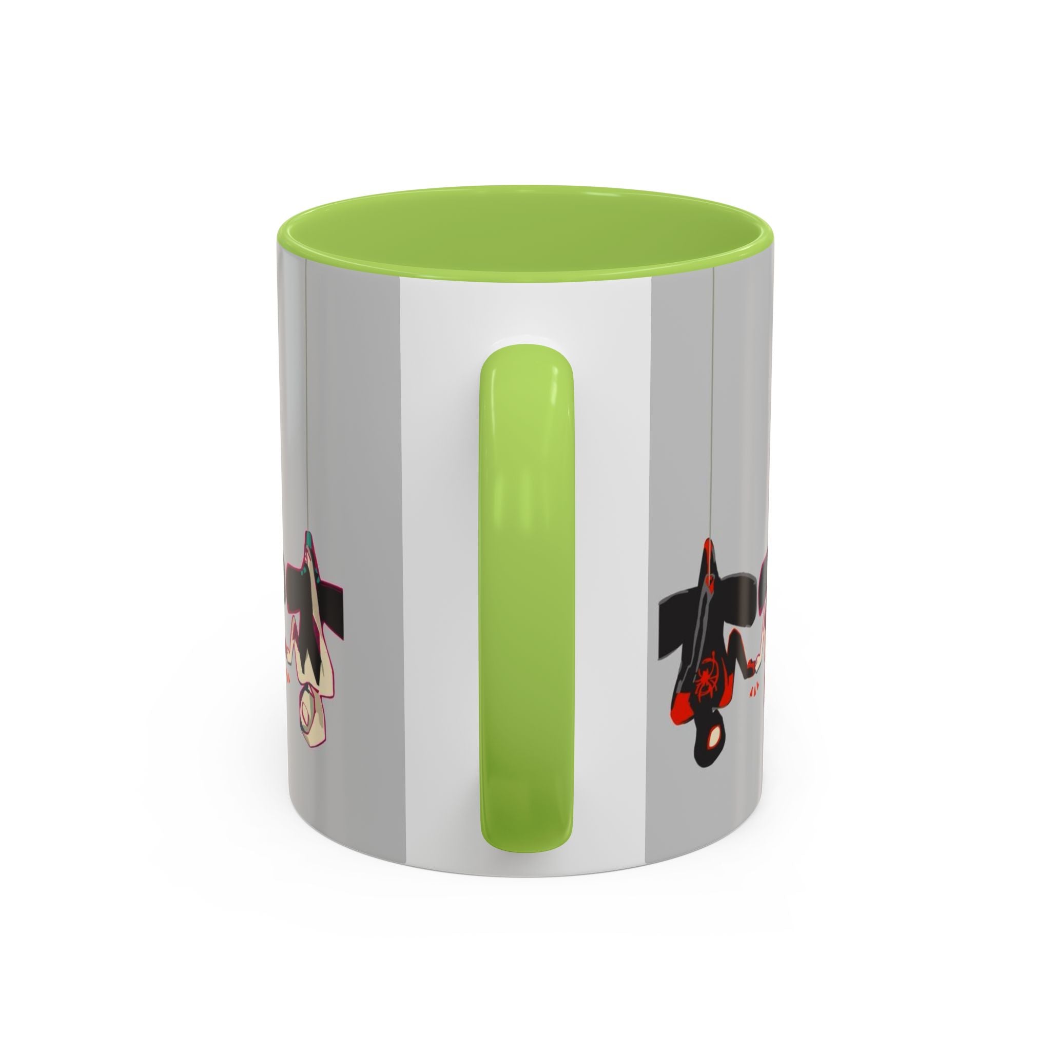Hanging Penguin Accent Coffee Mug — Cute Couple Birds 11/15oz