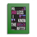 Framed Poster — "The Less I Know The Better" Retro Color-Block Art