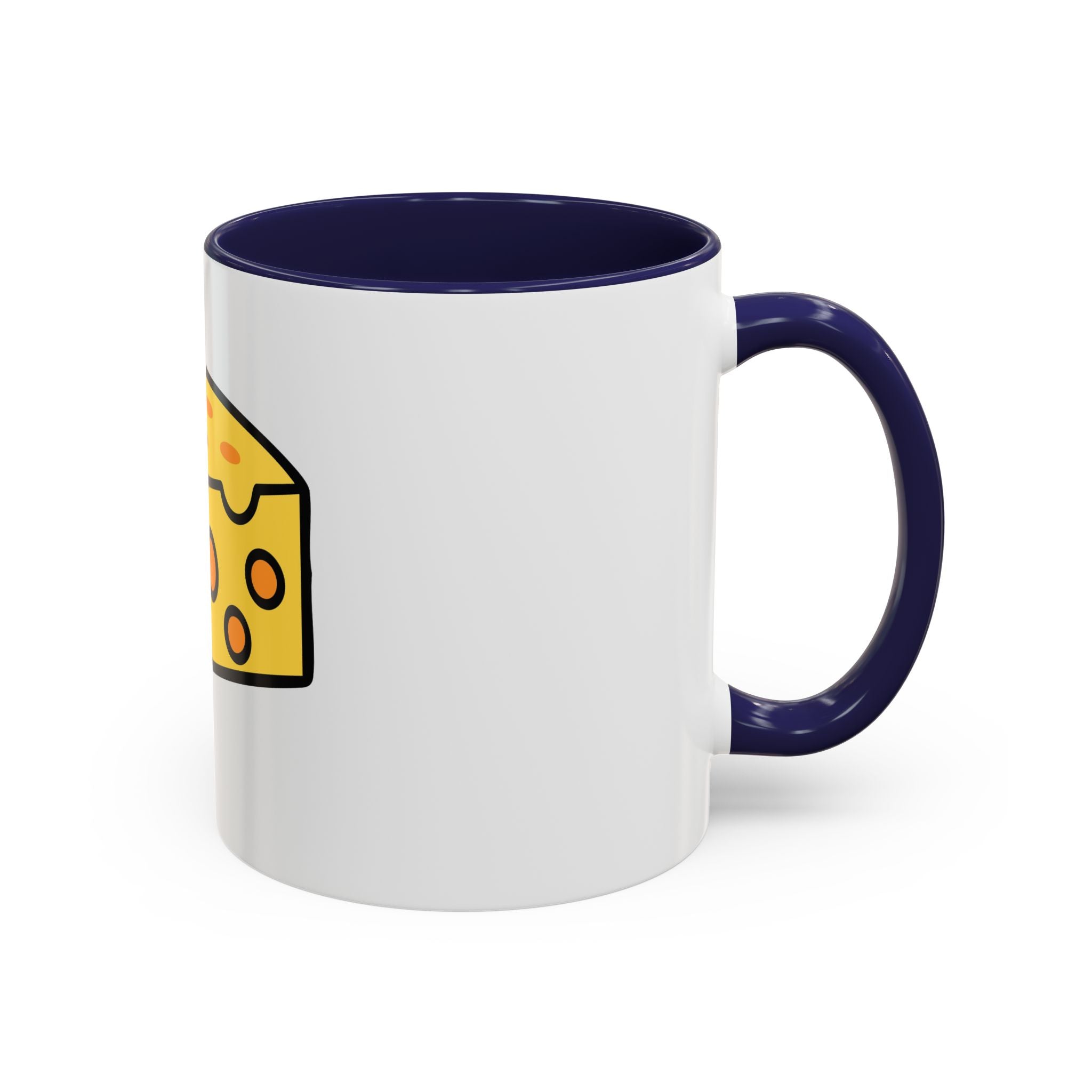 Say Cheese!! Coffee Mug — Cute Cheese Illustration Accent Mug (11/15oz)