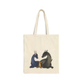 Dragon Rider Cotton Tote Bag — Illustration & Quote ‘A dragon without its rider is a tragedy’